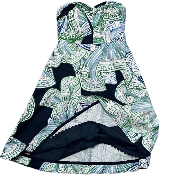 Moulinette Soeurs Anthropologie Donau Dress Strapless Side Boning Pleated Top - Picture 2 of 11